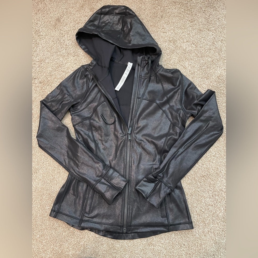 Lu Lu Lemon black jacket size 8